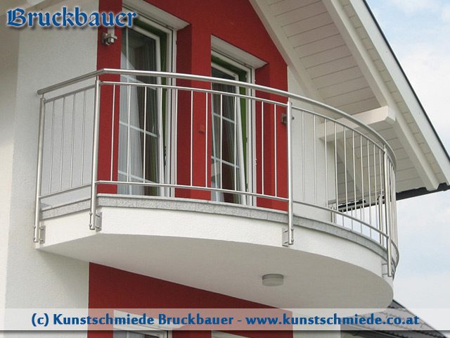 Edelstahl-Balkon