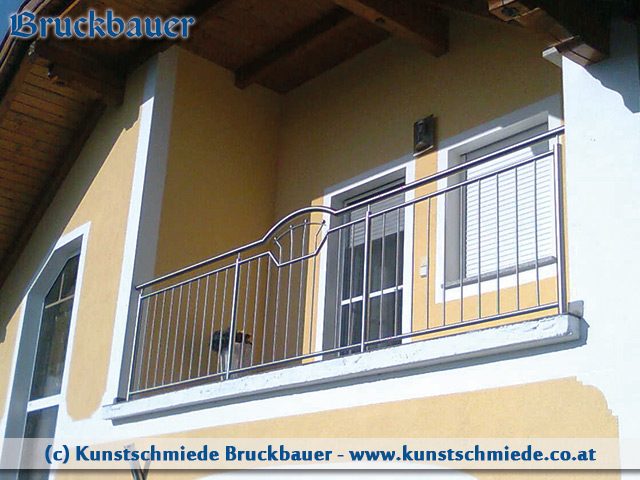 Edelstahl-Balkon