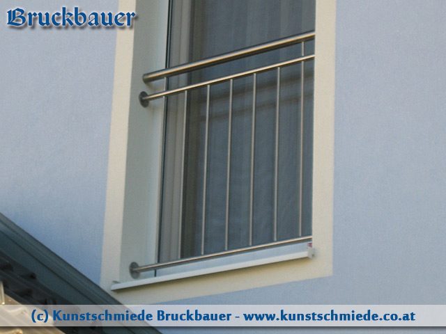 Edelstahl-Balkon
