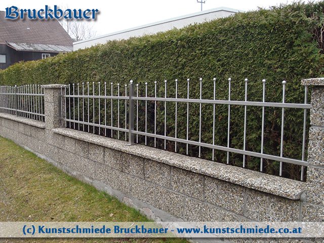 Edelstahl-Zaun