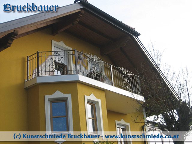 Schmiedeeiserner Balkon