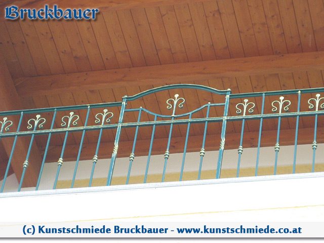 Schmiedeeiserner Balkon