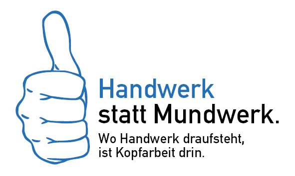 Handwerk statt Mundwerk